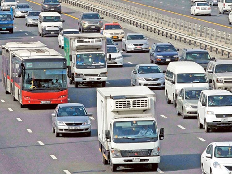Dubai traffic