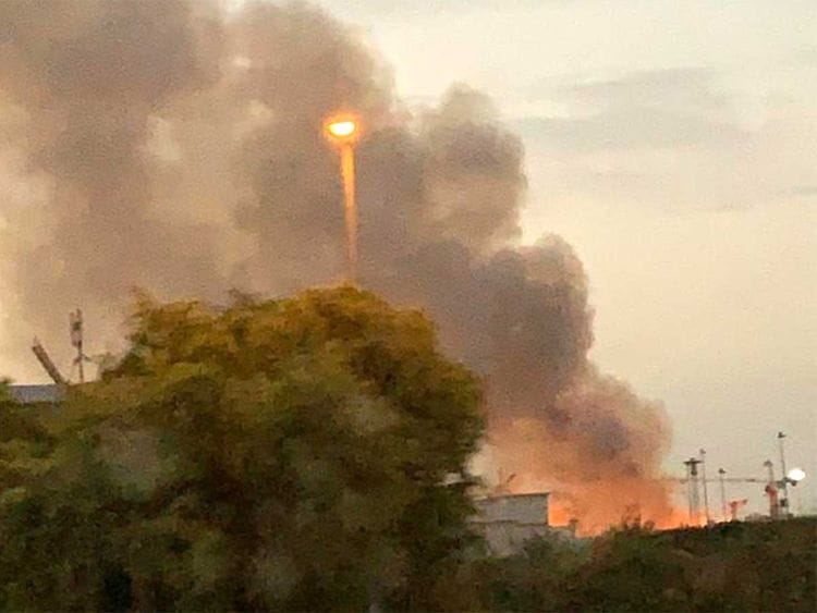 190823 fire near dubailand