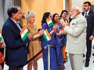 Indian Prime Minister Narendra Modi: 1.3b Indians have begun their journey towards development