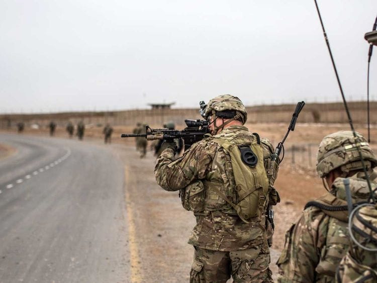 US troops in Afghanistan
