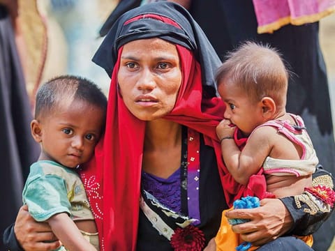 The Rohingya Muslims have been described as the world's most persecuted by the UN. 