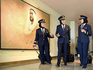 Watch: How Emirati first officers at Emirates airline spread their wings to five continents