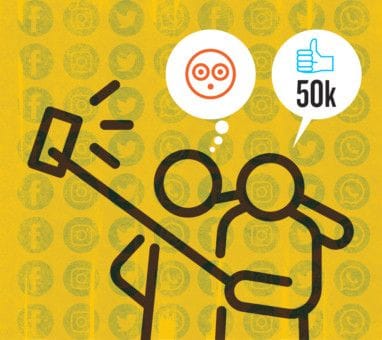 Go figure, why the number’s up for social media likes