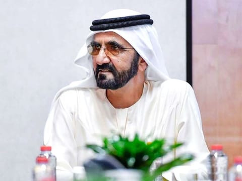 His Highness Sheikh Mohammed Bin Rashid Al Maktoum, Vice-President and Prime Minister of the UAE and Ruler of Dubai.