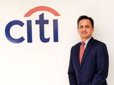 Sharma (above) says The credit card business has been robust for the bank despite a sluggishness at other banks.