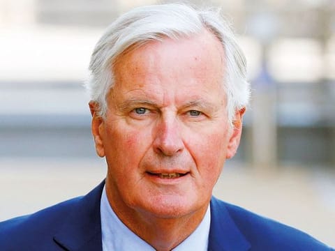 European Union’s chief Brexit negotiator Michel Barnier