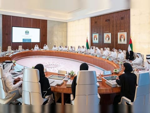 A UAE Cabinet meeting in Abu Dhabi