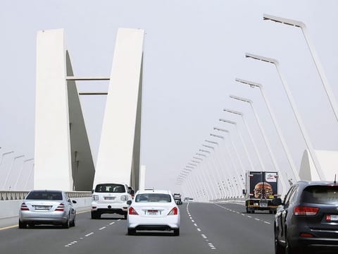 Sheikh Zayed Bridge is one of the four locations where the road toll will be implemented.