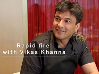 Rapid fire with celebrity chef Vikas Khanna