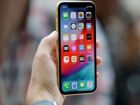 This Sept. 12, 2018, file photo shows an Apple iPhone XR on display. Powerful exploit enables silent data theft and tracking on older iPhones and iPads