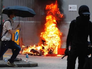 In pictures: Fearsome escalation of anti-government demonstrations continue in Hong Kong