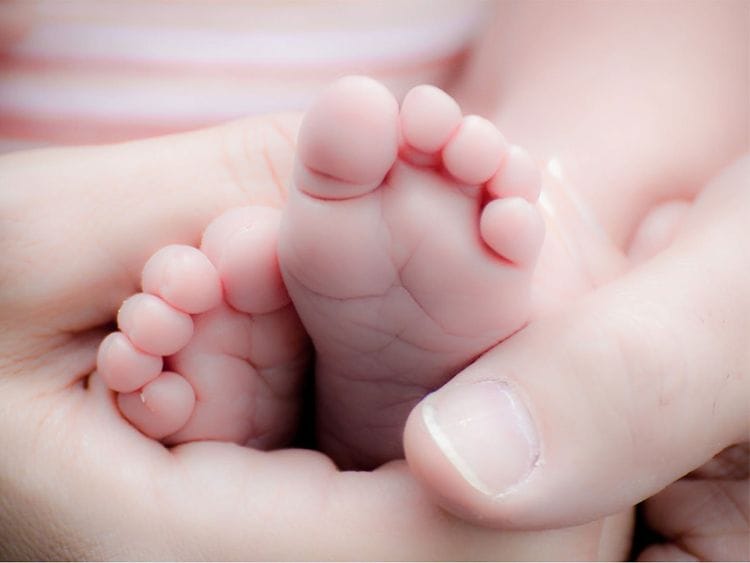Baby feet
