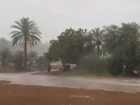 It's raining in parts of the UAE