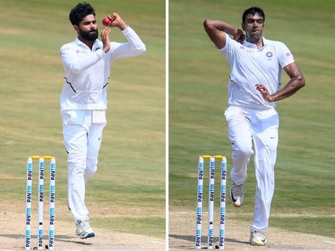 Ravindra Jadeja and Ravichandran Ashwin.