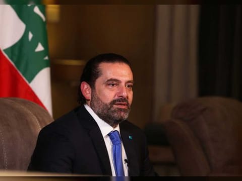Lebanese Prime Minister Saad Hariri.