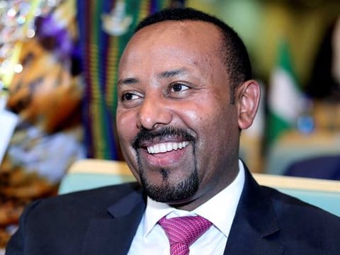 Ethiopian Prime Minister Abiy Ahmed. 