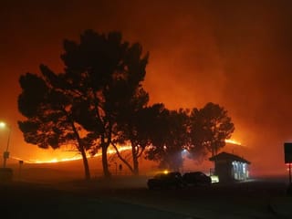 California wildfire: Tens of thousands evacuated