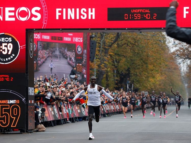 Kenya's Eliud Kipchoge