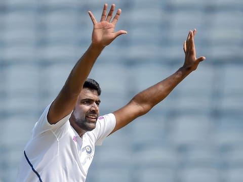 India's Ravichandran Ashwin completed his haul of 400 Test wickets in only 77 matches, second fastest after Murali Muralitharan, who needed 72 Tests.