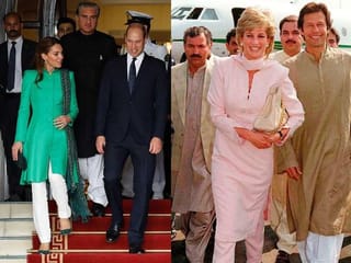 Following Princess Diana's footsteps: Kate wins Pakistanis over with bespoke Shalwar Kameez collection