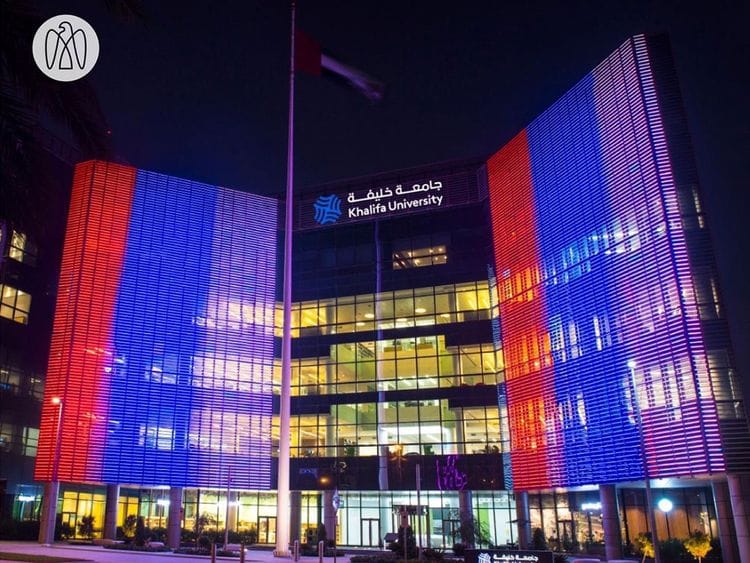 Khalifa University in Russia colours