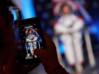 In Pictures: Nasa unveils new spacesuits for the moon and Mars
