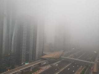 UAE weather: Visibility close to zero in Dubai and Umm Al Quwain