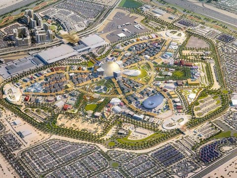 Expo 2020 site map