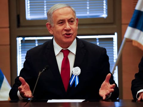 Israeli Prime Minister Benjamin Netanyahu.