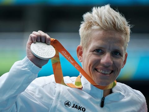 Belgium's Marieke Vervoort.