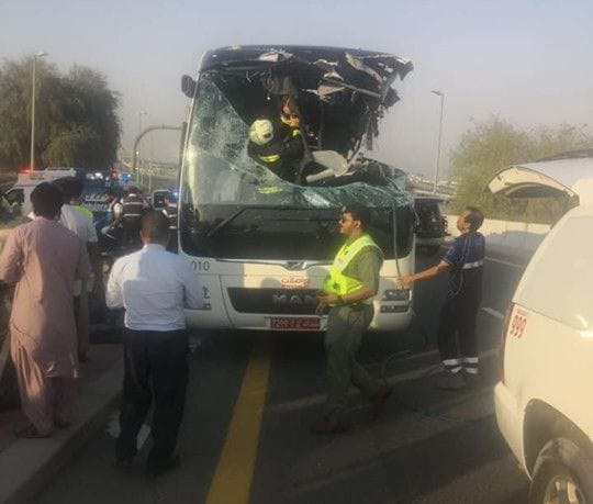 NAT 191031 BUS CRASH-1572525847999