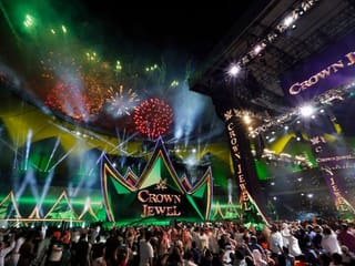 In Pictures: WWE superstars wrestle in Riyadh