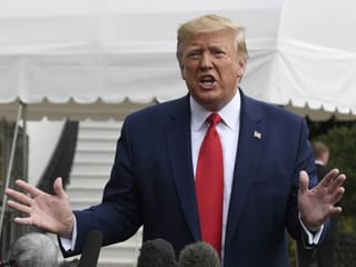 Trump urges supporters to halt attacks over Epstein files