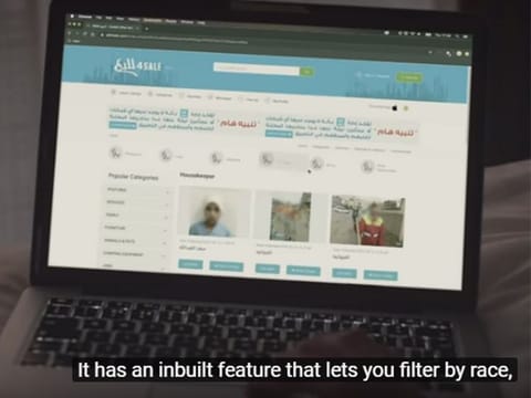 App '4sale' has an in-built feature to filter by nationality