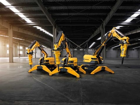 Brokk’s new robots launched last year use the brand’s SmartPower technology