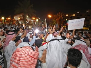 A set-in against corruption in Kuwait