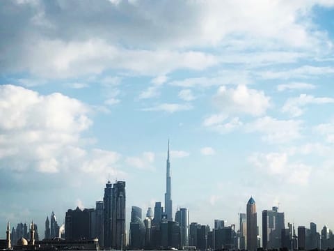 Bright sunny skies in Dubai