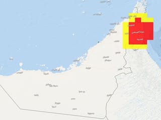 Rain, dust alerts: Poor visibility in UAE's east, up to 7-foot waves offshore 