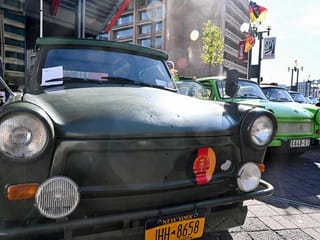 Photos: International Spy Museum holds Trabant car show in Washington