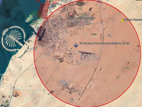 Dubai Civil Aviation warned residents not to fly their drones around Al Maktoum International Airport from November 13-21, 2019.