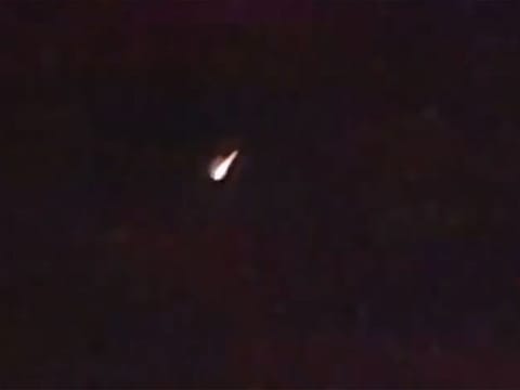 UAE residents saw light streaking across Dubai on November 13, 2019.