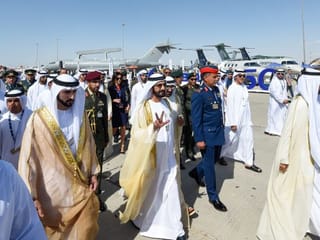 UAE Rulers at Dubai Airshow 2019