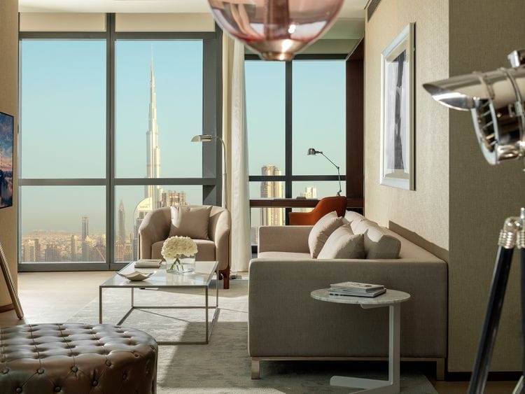 Paramount Hotel Dubai - Premiere Suite - Living Room 2-1573983523797