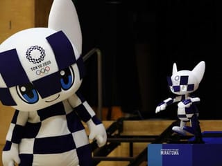 'Kawaii!' Olympic robot mascots thrill Tokyo students