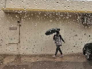 UAE weather: Look, it's raining in most parts of the UAE, more rain, thunder, lightning expected