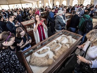 In pictures: 75 statues, mummies found on Egypt site