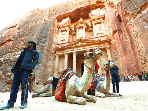 In pictures: Ancient Petra a ghost town as pandemic hits Jordan tourism