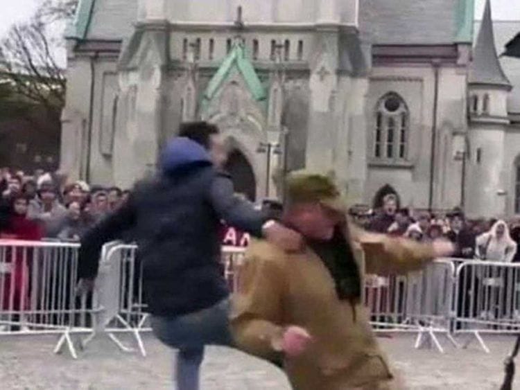 Norway protest