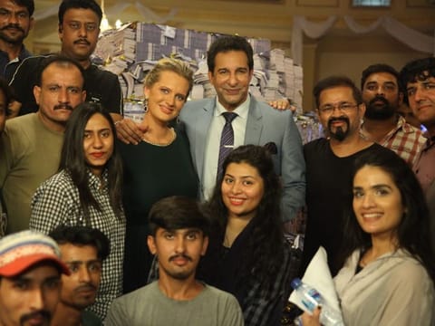 Wasim Akram and Fawad Khan film song for ‘Money Back Guarantee’