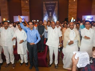 Maharashtra political drama: 162 Sena-NCP-Congress MLAs on unprecedented public parade